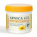 Dr Theiss Arnica Gel Rapido - Gel Massaggi ad Effetto Rinfrescante per la Pelle del Corpo 200 ml - Per Massaggio Cervicale, Mani, Schiena, Piedi e Ginocchia, con Canfora, Olio di Rosmarino e Mentolo
