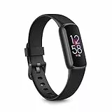 Fitbit Luxe Health & Fitness Tracker with 6-Month Fitbit Premium Membership Included, Stress Management Tools and up to 5 Days Battery, Black