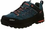CMP Uomo MOON LOW TREKKING SHOE WP Scarpe da Camminata, Blu Deep Lake Antracite, 44 EU