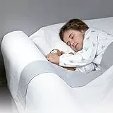 BANBALOO-Barriera di sicurezza anticaduta per letto da bambino-Ringhiera di schiuma antiscivolo trasportabile da Viaggio-Sponda letti matrimoniali ribaltabili 150 180 e Montessori-Lettino guardrail.
