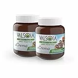 Valsoia - Crema Vegetale alle Nocciole, 100% Vegetale, Ricca di Fibre, Senza Glutine e Olio di Palma, Naturalmente Senza Lattosio, Ideale anche per Vegani, Vegetariani e Celiaci
