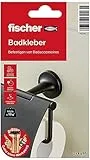FISCHER 545949 Colla per Accessori Impermeabile per Bagno e Cucina, Fissaggio Senza Fori, Tenuta affidabile, Rosso, Bianco, 4 g
