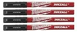 Milwaukee Pezzi 4 - Pennarello indelebile punta extra fine nero