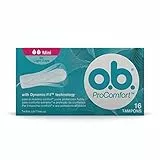 o.b ProComfort Mini Assorbenti Interni, Confezione da 16 pezzi