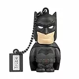 Tribe - Chiavetta USB 16 GB Batman Movie - Memoria Flash Drive 2.0, Personaggio Originale DC Comics, Pennetta USB Compatibile con Windows, Linux e Mac