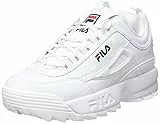 FILA Disruptor Kids, Scarpe da Ginnastica Unisex - Bambini e ragazzi, Bianco (White 1FG), 35 EU