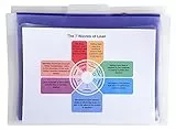 Exacompta - Ref 55898E - Separatore da parete espandibile multiparte, 360 x 260 mm, ideale per documenti formato A4, 6 sezioni a schede, può contenere fino a 100 fogli