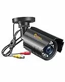 Anlapus 1080 P FHD Telecamera di Sicurezza Esterna CCTV Bullet Camera con 20m Visione Notturna per Sistema di Sorveglianza AHD/CVI/TVI/960H, Impermeabile IP66 Matal Involucro