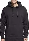 URBAN CLASSICS Felpa con cappuccio da uomo, manica lunga, felpa unisex urban style, cappuccio con coulisse, tasca frontale, taglie S - 5XL