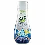 Svelto Gel Lavastoviglie Tutto in 1 Titanium, 36 Lavaggi, Detersivo Lavastoviglie con Agenti Anti-calcare Attivi, Azione Super Sgrassante e Brillantezza, Bottiglia 100% Plastica Riciclata