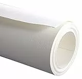 Clairefontaine 96701C Rotolo Etival - Carta per Acquerello Bianca 100% Cellulosa Grana Fine Qualita Studio 1,3x10 m 300g