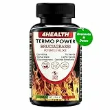 TERMOPOWER Brucia Grassi Potenti Veloci, (EBOOK DIETA INCLUSO), 120 Pillole Dimagranti Veloci e Efficaci Vegetali, Drenante Forte, con Carnitina, Glucomannano, Garcinia, Dimagrante Forte Veloce Donna