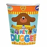 amscan- Hey Duggee-Bicchieri per Feste, 250 ml, 9908519