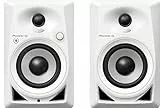 Pioneer DJ, DM-40BT-W, Coppia di monitor Bluetooth, bianco