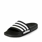adidas Adilette Shower, Ciabatte Unisex - Bambini e ragazzi, Nero Core Black Ftwr White Core Black, 38 EU