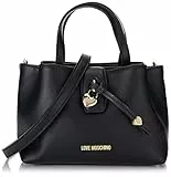 Love Moschino JC4329PP0FKB0, Borsa a Mano, Donna, Nero, Taglia unica