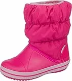 Crocs Winter Puff Boot, Unisex - Bambini e ragazzi Stivali, Candy Pink, 25/26 EU