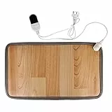 Delamiya Tappetino riscaldato per piedi, 220 V, 30 x 50 cm, piccolo tappetino riscaldante, elettrico, tappetino riscaldante, impermeabile, per ufficio, casa