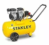 STANLEY - Compressore Silenzioso 50 Litri 1,3 Hp