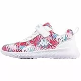 Kappa Sec Pa K Scarpe da corsa Unisex - Bambini e ragazzi, Bianco (White/Pink), 27 EU