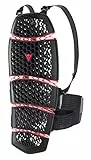 Dainese Pro-Armor Back Long 2.0 - Altezza 175cm, Paraschiena Moto Con Bretelle Rimovibili, Nero, XS/M