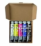 MAIMERI Scatola In Catone Con 5 Tubi 20ml Colori Assortiti Linea Tempera Fine