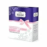 Acqua alle Rose, Cofanetto Crema Idratante Sensitive, 50 ml, e Tonico Acqua Distillata alle Rose, 300 ml, Kit per Pelli Sensibili con Vitamina B5, Ottima per Mantenere la Pelle Giovane e Idratata