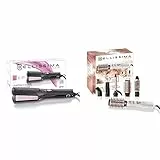 Bellissima Imetec B26 100 Piastra per Capelli Lunghi o Difficili da Disciplinare, Formato Extra Large, Rivestimento in Ceramica & My Pro Imetec GH18 1100 Modellatore ad Aria