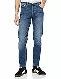 Jack & Jones S Jjimike Jjoriginal Am 814 Jeans Relaxed, Blu, 34W / 32L Uomo