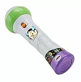 Fisher-Price Microfono Baby Rock, Giocattolo per Imparare Cantando con 2 modalità di Gioco, per Bambini 18 + Mesi, FBP33, Multicolore