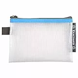 Exacompta 34120E - Astuccio con chiusura lampo in plastica morbida EVA, 30/10, 14,8 x 10,5 cm, colore casuale