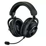 Logitech G Pro X 2 Lightspeed Cuffie Gaming Wireless, Microfono a Braccio Rimovibile, Driver Grafene 50Mm, Dts: Headphone X2.0, Surround 7.1, Pc, Ps5, Ps4, Nintendo Switch, Nero