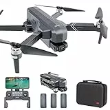 X-Verse SJRC F11 PRO 4K Drone con Telecamera 4K, Distanza di controllo 1,5KM, Gimbal a 2 Assi, GPS WiFi FPV Trasmissione Droni Quadcopter 26 Minuti di Volo (3 Batterie)