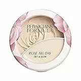 Physicians Formula - Rosé All Day Set & Glow - Cipria Fissante e Illuminante, con Balsamo Idratante per Ammorbidire l'Incarnato - con Estratto di Rosa, Goji e Prugna Kakad - Luminous Light