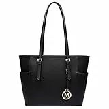 Miss Lulu Borsa Donna Tote Bag Borse a Mano e a Spalla Manico Regolabile Borsa Donna con Design Ampio Borsa a Tracolla di Grande Capacità