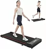 CITYSPORTS Tapis Roulant Elettrico，Tapis Roulant Salvaspazio，1-6km/h Walking Pad，Display a LED，Telecomando，Per uso domestico, Per uso in ufficio