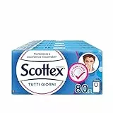 Scottex Fazzoletti Tutti i Giorni, 10 Confezioni da 8 Pacchetti