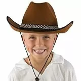 P'tit Clown 11235 Cappello da Cow Boy in Feltro, da Bambino