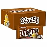 M&Ms Choco Confetti Contenenti Cioccolato Al Latte, 24 Bustine Ognuna Da 45G Di Praline Al Cioccolato: Totale 1080G