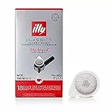 Caffè illy Tostato CLASSICO in cialde E.S.E. - 12 confezioni da 18 cialde, Totale 216 Cialde