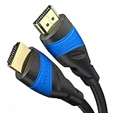 KabelDirekt – Cavo HDMI 8K/4K con schermatura A.I.S., progettato in Germania – 2x 2m (8K@60Hz/4K@120H per una spettacolare esperienza Ultra HD – High Speed con Ethernet, PS4/PS5/Xbox/Switch, nero)
