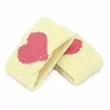 Polsino Antinausea, Braccialetti Antinausea Antinausea da Viaggio Naturali, Motivo a Forma di Cuore Giallo