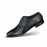 bugatti 312420021000, Scarpe Stringate Derby Uomo, Nero (Black), 42 EU