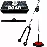Roar® Carrucola Palestra, Lat Machine Palestra Dischi Palestra, Machine Pulley Palestra Lat Machine Pulley, Ercolina Palestra, Lat Machine Casa, Pulley Machine, Cavo Palestra, Puleggia Palestra