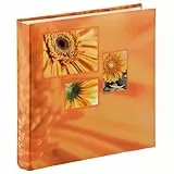 HAMA Album porta foto Jumbo Singo, 400 foto 10x15, Arancione