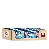 Wc Net - Tavoletta Profumoso 3 Effect, Detergente Igienizzante Solido per WC, Fragranza Ocean Fresh, 4 Pezzi x 12 Confezioni
