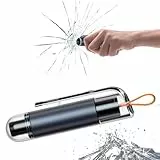 ALLILUYAA Martello Rompivetro Auto,Taglia Cinture di Sicurezza e Rompivetro,Testa in Acciaio al Tungsteno,Scocca in Alluminio,Facile e Veloce da Usare per Auto, Autobus e Altri Veicoli