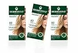 Herbatint Gel Colorante Permanente Pelle Sensibile (Tonalità 8D Biondo Chiaro Dorato) - 3x150 ml. (Totale 450 ml.)