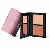 Haus Laboratories By Lady Gaga: HEAD RUSH BLUSH & HIGHLIGHTER DUO, Fard Opaco dal Colore Naturale & Illuminante Viso, in Diverse Tonalità, Luminosità Modulabile, 0.38 oz