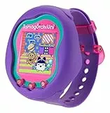 Bandai - Tamagotchi Uni - Tamagotchi connesso con orologio da polso - Animale domestico virtuale - Modello viola - 43352